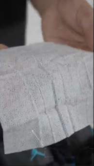 Shoe Wipe / textured